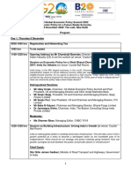 CII Global Economic Policy Summit 2022 Program