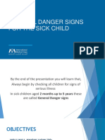 1 General Danger Signs