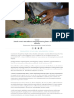 PDF Estudo Revela Tamanho Da Desigualdade de Gênero No Mercado de Trabalho - Agência Brasil