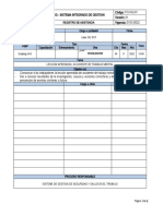 Fo-Sig-01 Registro de Asistencia