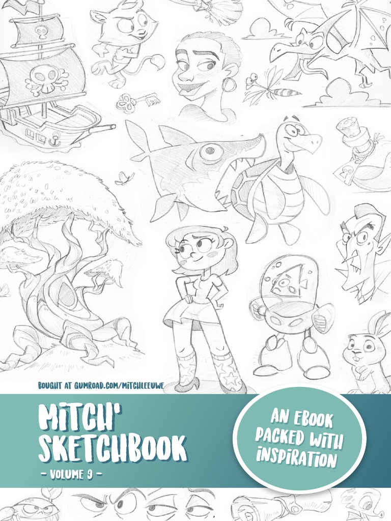 Mitch Sketchbook09 Gumroad PDF