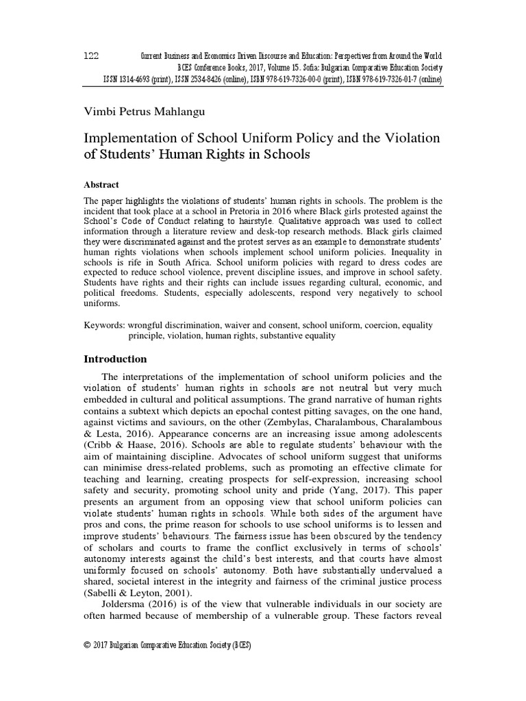 implementation-of-school-uniform-policy-and-the-violation-of-students