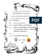 Elasticidad y plasticidad en ingeniería mecánica