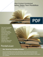 Pendidikan Kristiani Kontekstual - Antone - Bab 2,6,7