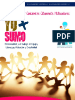 Yo Sumo - Taller para Crear Ambientes Altamente Motivadores