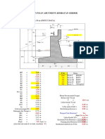 Abutment FIX Perhitungan Jembatan Girder