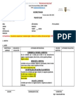 Plan de Clase 2022 - 2023 A.T.