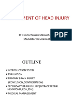 Management of Head Injuries