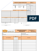 Formatos de Trabajo XXXXXX