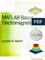 Matlab Based Electromagnetics (Editable) - 2