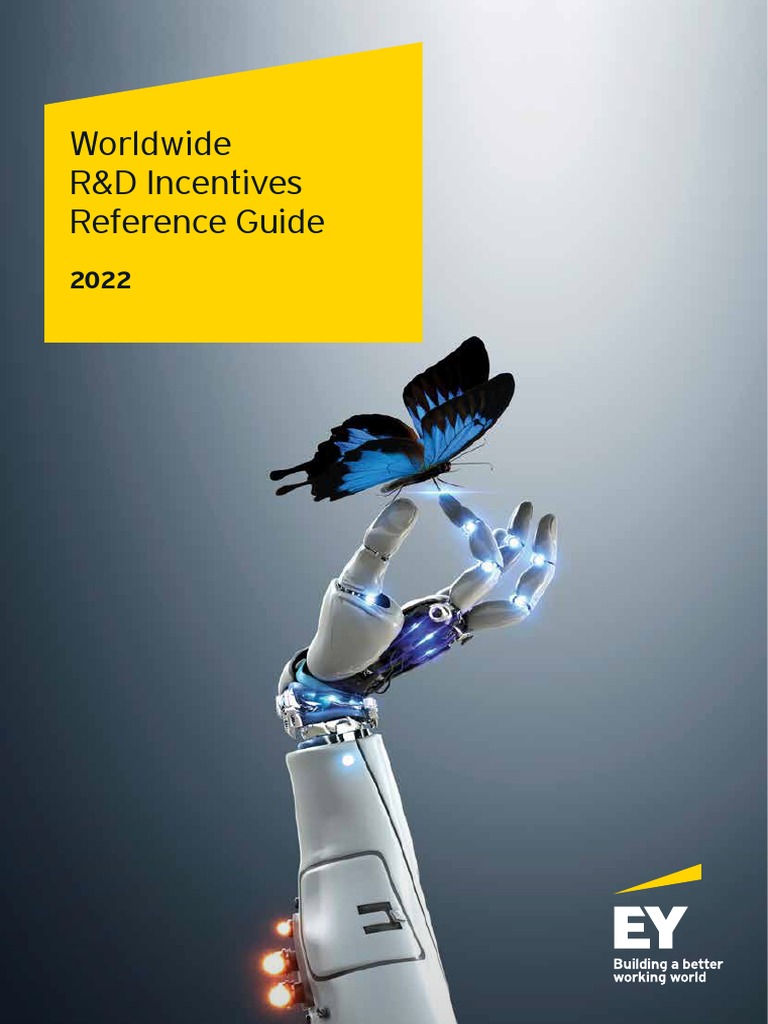Ey Worldwide R and D Incentives Guide 2022 PDF Taxes Tax Credit