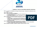 Cambio de Direccion Comercial y Fiscal de Una Empresa Mercantil Individual