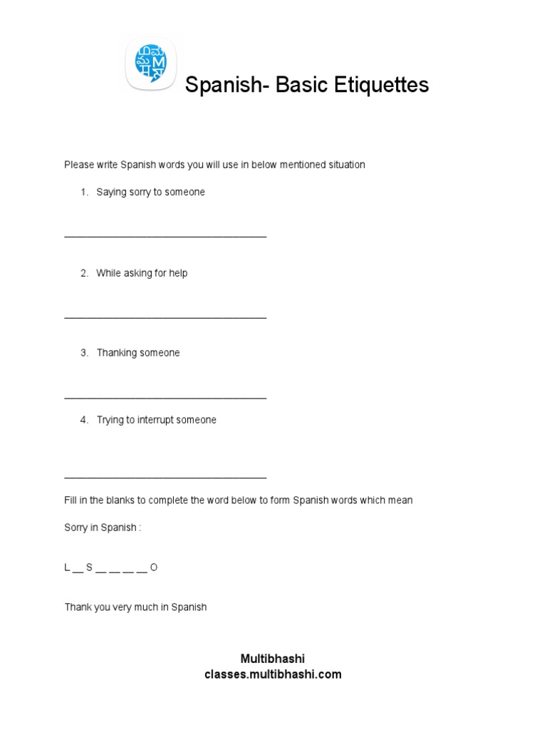 Etiquettes worksheet (2) PDF