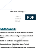 General Biology w6 MEIOSIS