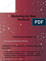 Marketing The New Venture