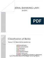 General Banking Law