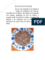 Huevos Con Frijoles