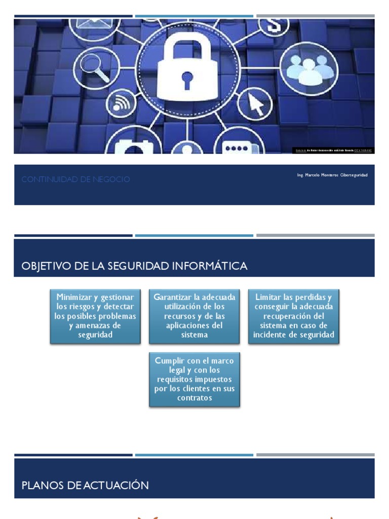 Plan de Continuidad del Negocio | PDF | Presupuesto | Planificación