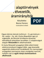 Elektrotechnika Felvezetok