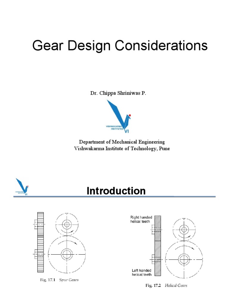 Gear Design PDF