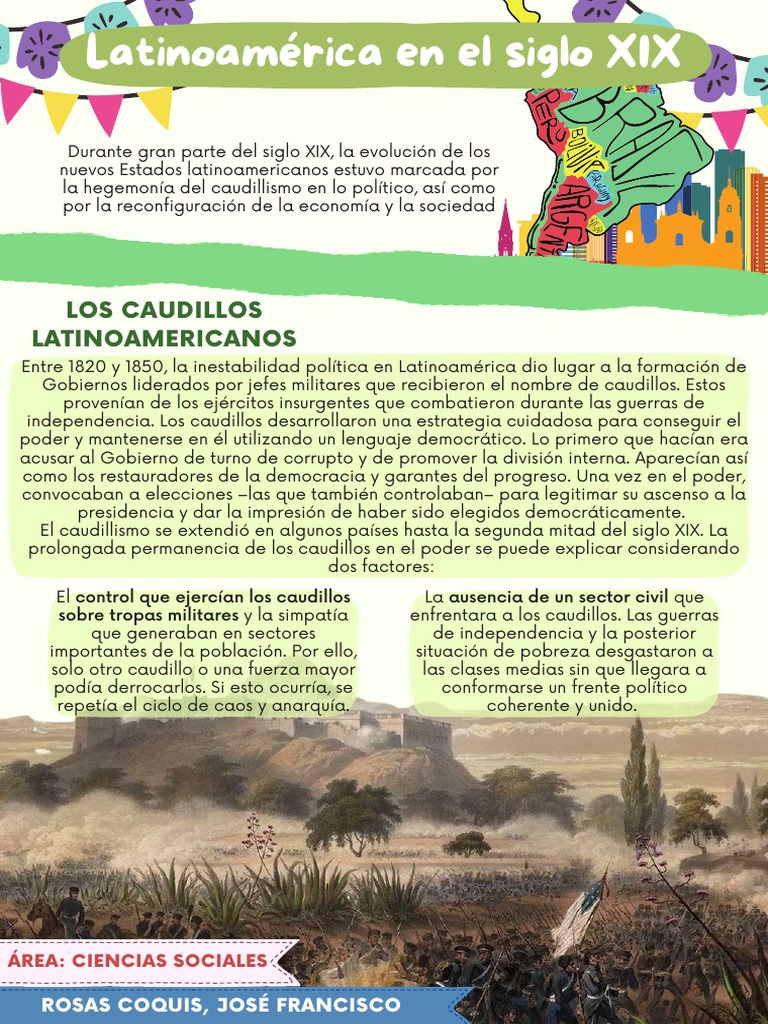 Latinoamérica en El Siglo XIX - Jose F. Rosas | PDF | Esclavitud ...