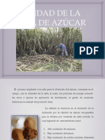 Factores que afectan la calidad de la caña de azúcar