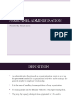 Public Add (Lec 13) Personnel Administration