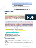 2021 DIA 1 COM1. COMPRENSIÒN DE TEXTOS 1 EL TEMA IDEA PRINCIPAL Explicado