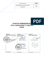 Plan de Emergencias Actualizado Dpto. Op y Log