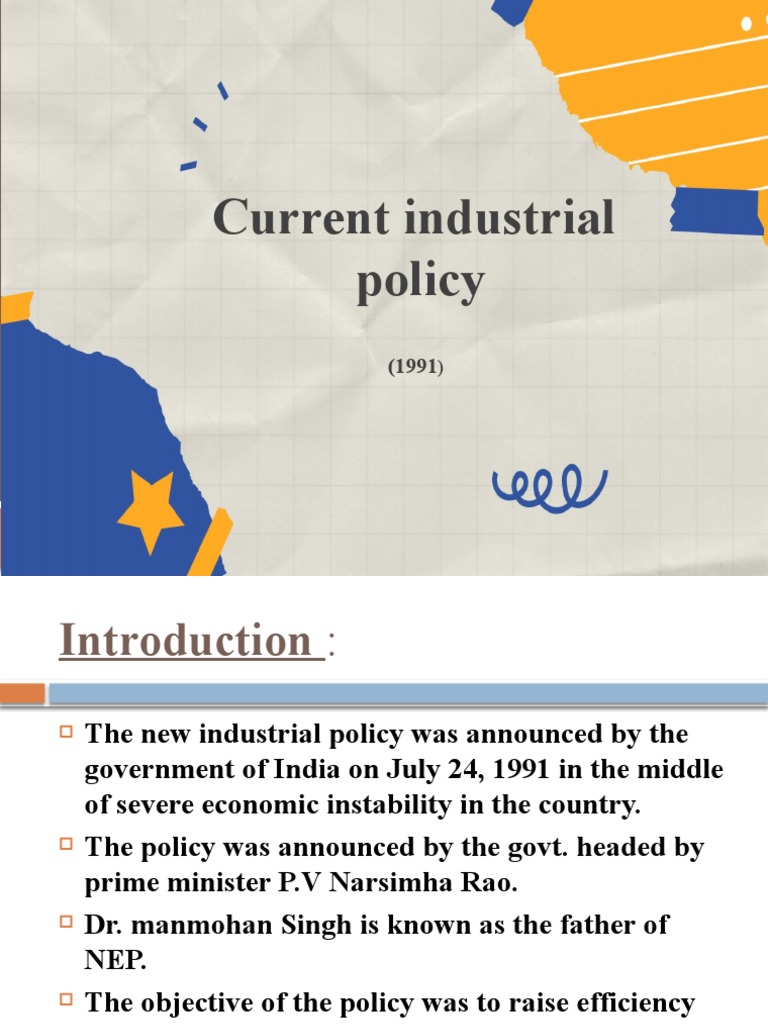 New Industrial Policy PDF World Economy Trade