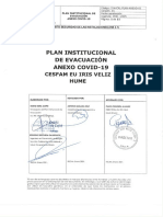 Plan de Evacuación Anexo COVID-19