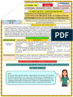 Experiencia de Aprendizaje #06 - Actividad #02 - Desarrollo Personal Ciudadania y Civica - 1ero y 2do - Rural - 00001