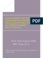 Policy Measures in Response To COVID-19