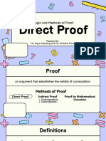 DIRECT-PROOF (Logic and Methods of Proof)