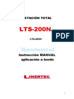 Linertec Manual Estacion Total Serie Lts 200 Es