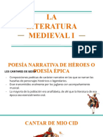 La Literatura Medieval I