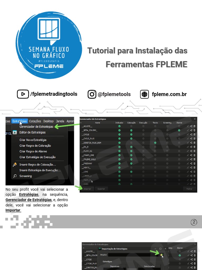 Tutorial Instalação Ferramentas Download Grátis Pdf Janela