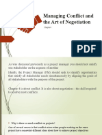 Managing Conflict and The Art of Negotiationhh