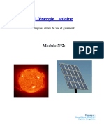 Module Energie Solaire Origine Gisement Et Durée