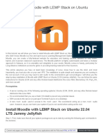 Idroot Us Install Moodle With Lemp Stack Ubuntu 22 04