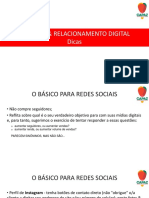 Turismo e Relacionamento Digital - Dicas