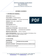 Seguros informe académico ITESUT