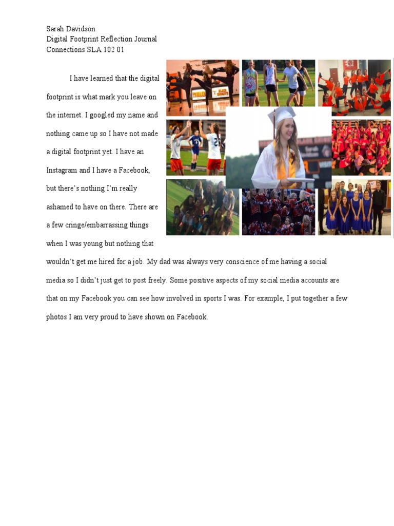 digital footprint PDF Communication