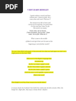 Echo Riddle and Answers | PDF | Home & Garden
