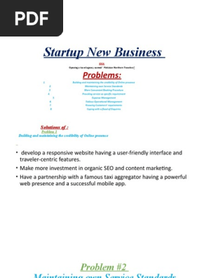 Startup New Business