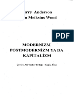 @modernizm, Postmodernizm Ya Da Kapitalizm, Perry Anderson