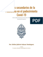 Efectos Secundarios de La Fluoxetina en El Padecimiento Covid-19