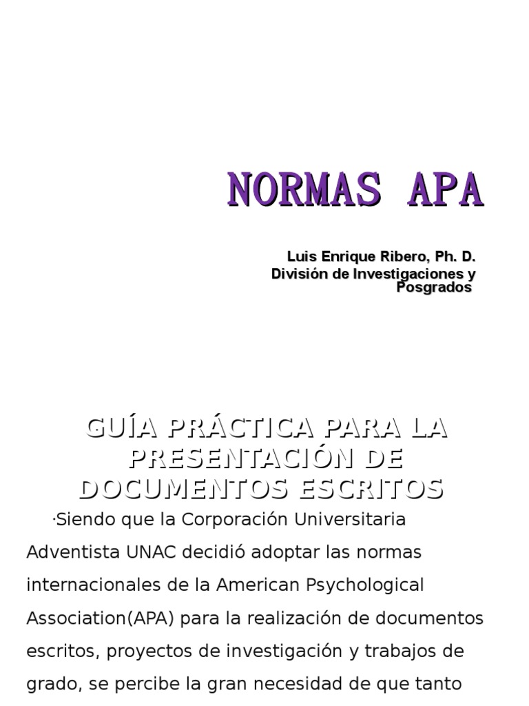 Cursillo Normas Apa | PDF | Estilo apa | Puntuación