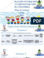 Cronograma de Actividades Julio