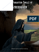 107 Forgotten Spells of Strixhaven